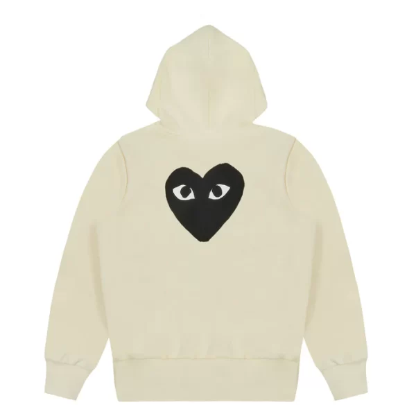 CDG Hoodie with Big Hearts