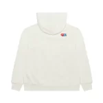 CDG Cream Color Zipper Hoodie