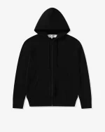 CDG Unisex Reverse Black Heart Zip Hoodie