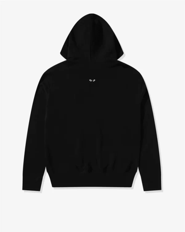 CDG Unisex Reverse Black Heart Zip Hoodie