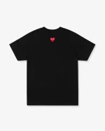 Unisex Reverse Red Heart T Shirt