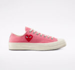 CDG Converse PLAY Bright Pink