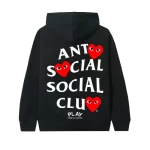 ASSC X COMME des GARCONS Black Hoodie